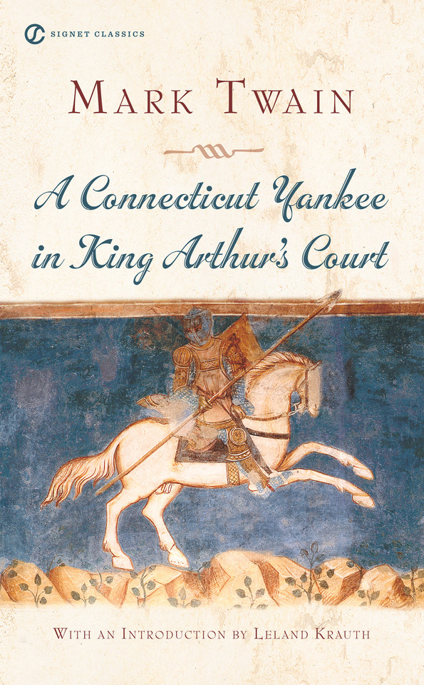 A Connecticut Yankee in King Arthur's Court book cover by Mark Twain