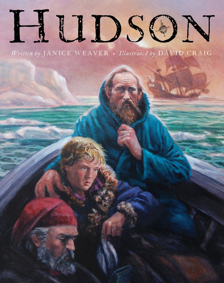 Hudson book cover by Janice Weaver