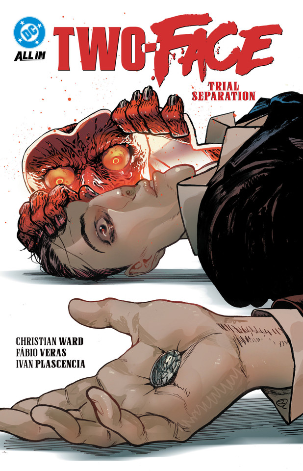 Two-Face: Trial Separation book cover by Christian Ward