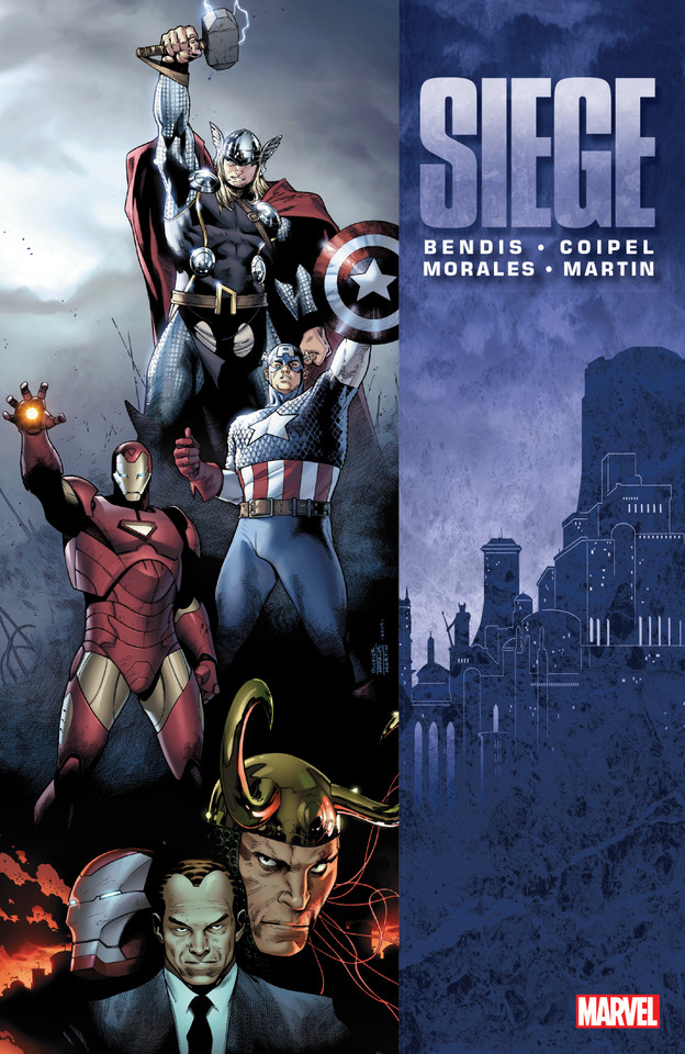 Siege [New Printing] book cover by Brian Michael Bendis