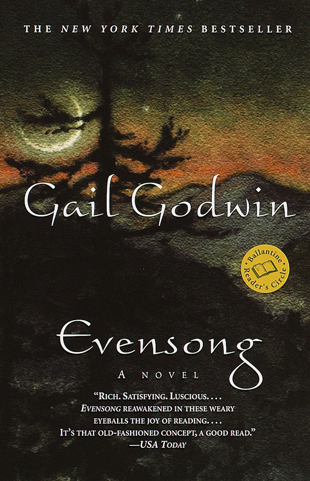 Evensong: A Novel book cover by Gail Godwin