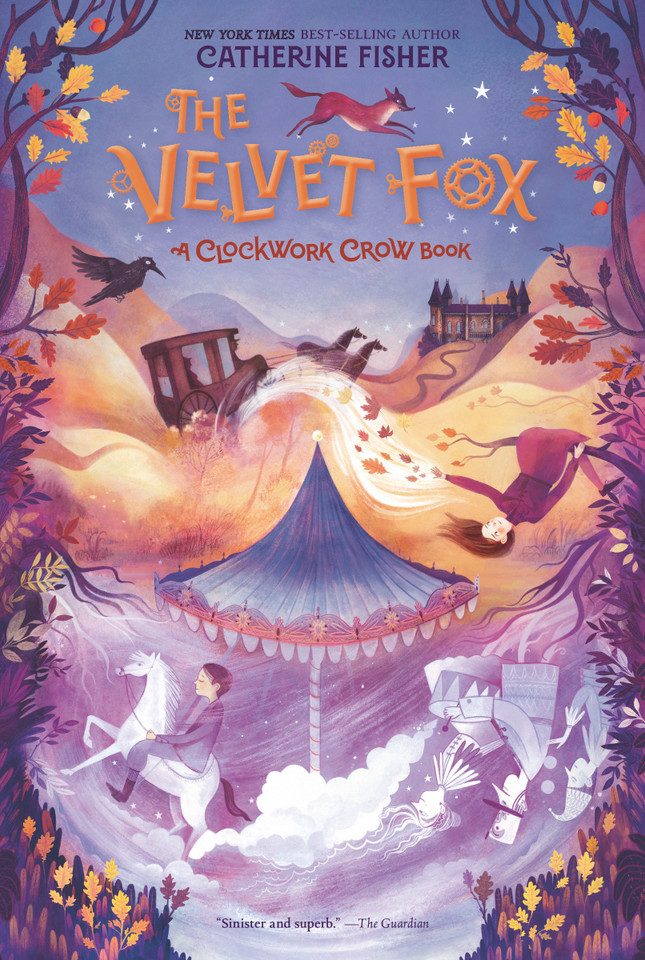 The Velvet Fox book cover by Catherine Fisher