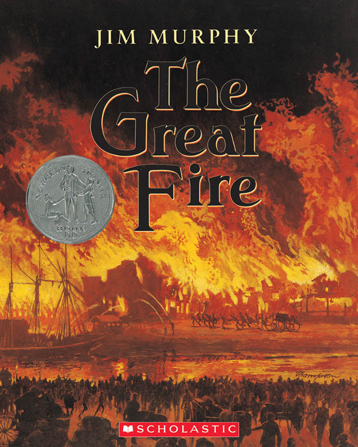 The Great Fire book cover by Jim Murphy