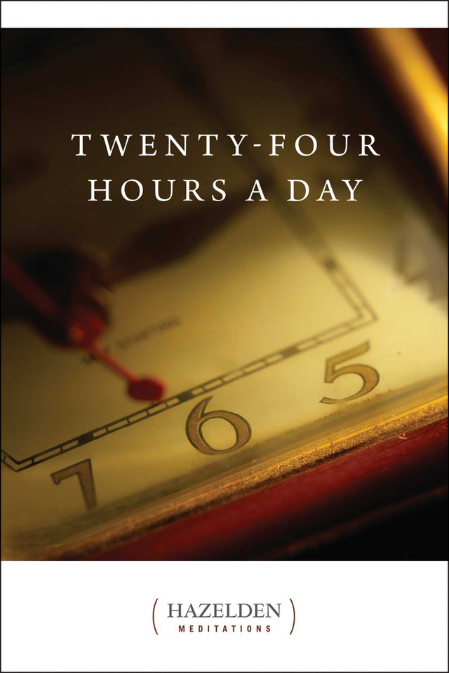 Twenty-Four Hours a Day (Hazelden Meditations) book cover by Anonymous