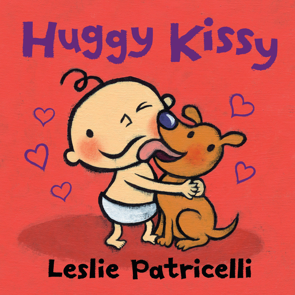 Huggy Kissy: Padded Board Book (A Sweet Story About the Many Ways Families Show Love for Babies and Toddlers) (Leslie Patricelli Board Books) book cover by Leslie Patricelli