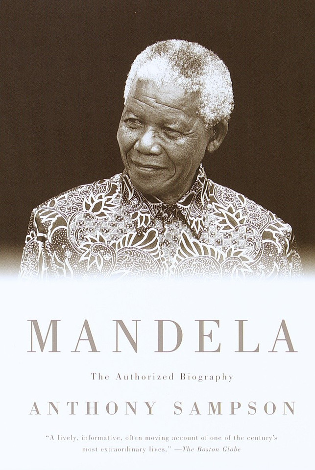 Mandela: The Authorized Biography book cover by Anthony Sampson