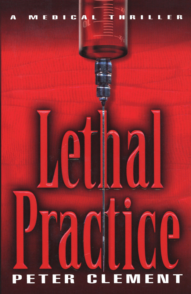 Lethal Practice book cover by Peter Clement