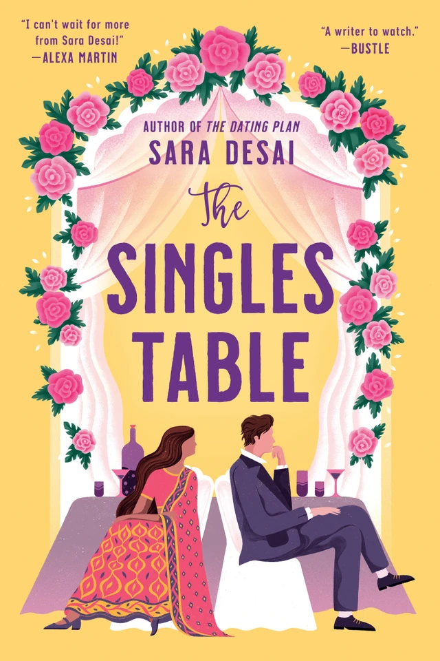 The Singles Table book cover by Sara Desai