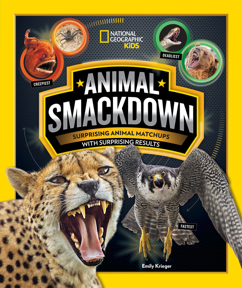 Animal Smackdown: Surprising Animal Matchups With Surprising Results (Animal Showdown) book cover by Emily Krieger, National Geographic Kids