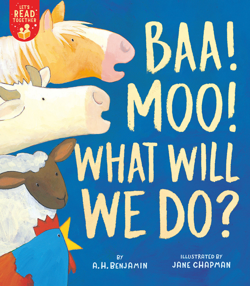 Baa! Moo! What Will We Do? (Let's Read Together) book cover by A. H. Benjamin
