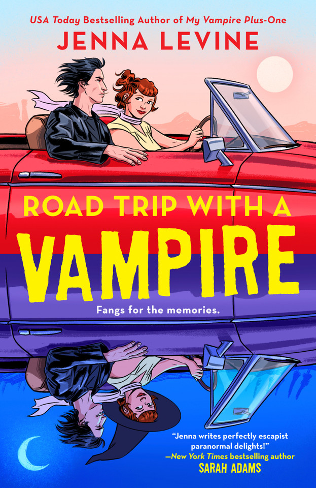 Road Trip with a Vampire (My Vampires) book cover by Jenna Levine