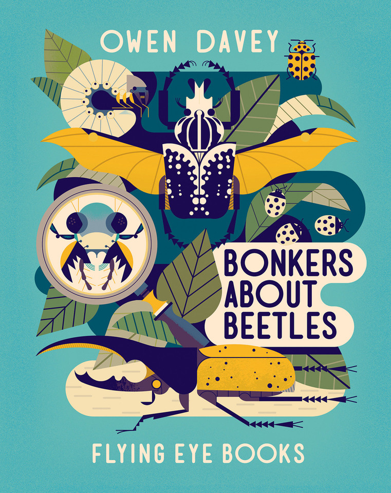 Bonkers About Beetles (About Animals) book cover by Owen Davey