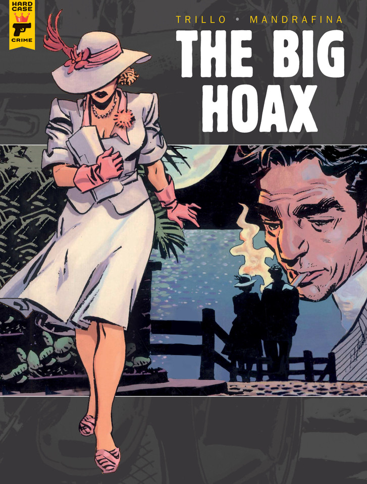 The Big Hoax (Graphic Novel) book cover by Carlos Trillo