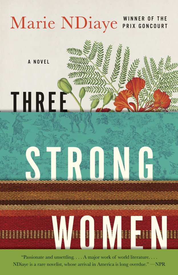 Three Strong Women: A novel book cover by Marie NDiaye