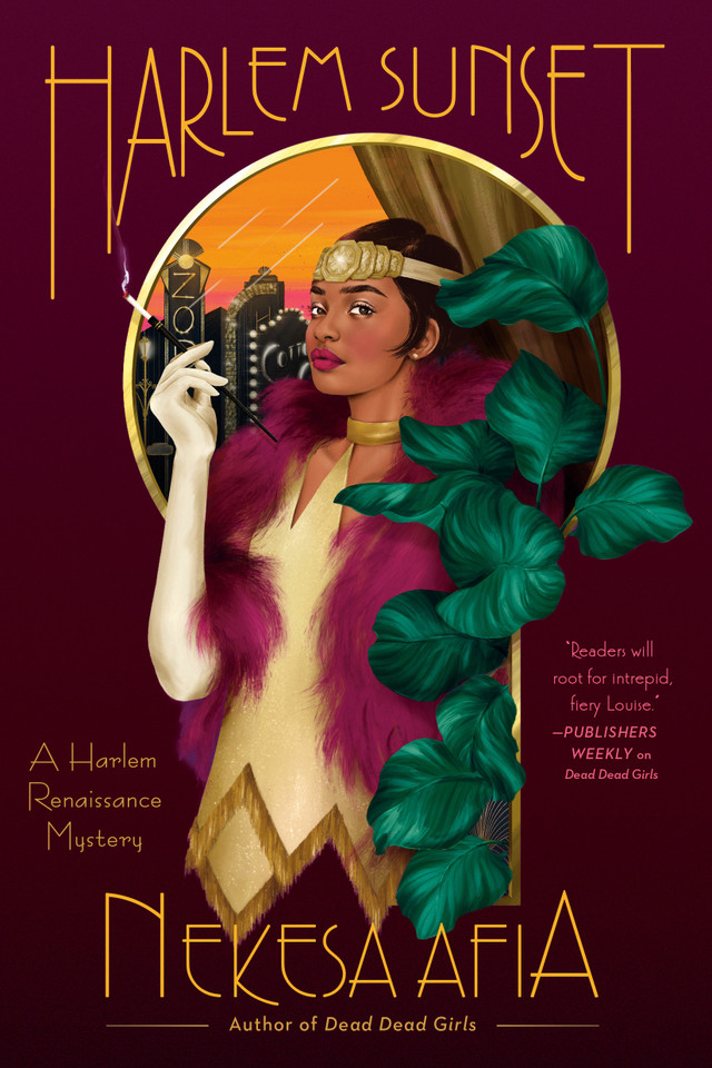 Harlem Sunset (A Harlem Renaissance Mystery) book cover by Nekesa Afia