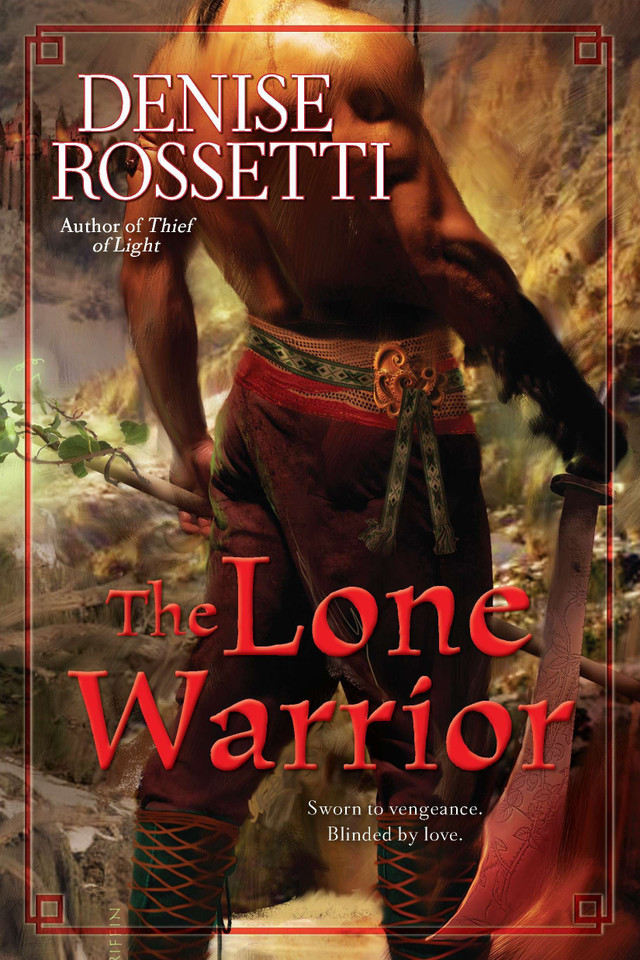 The Lone Warrior (A Four-sided Pentacle Novel) book cover by Denise Rossetti