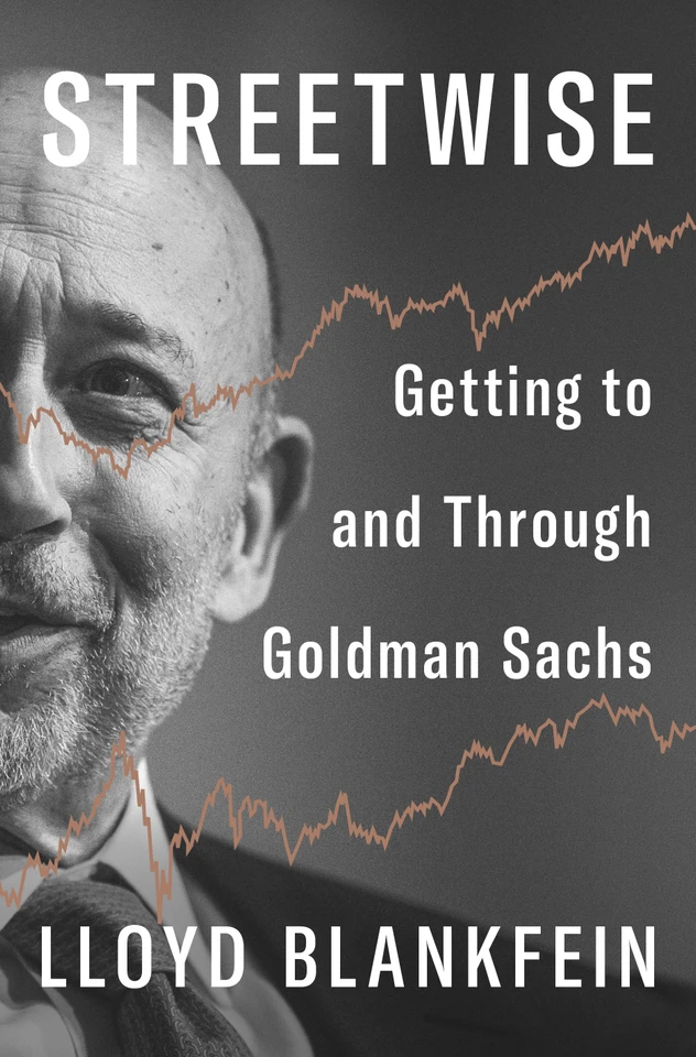 Streetwise: Getting to and Through Goldman Sachs book cover by Lloyd Blankfein