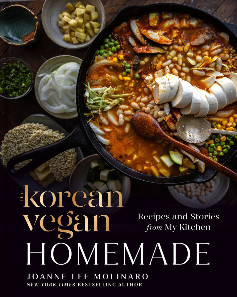 The Korean Vegan: Homemade: Recipes and Stories from My Kitchen (The Korean Vegan) book cover by Joanne Lee Molinaro