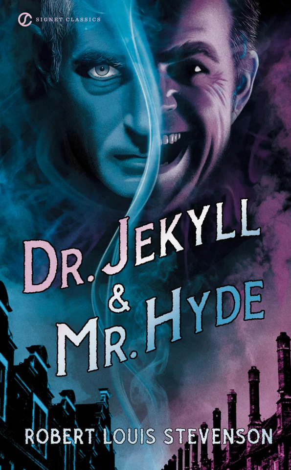 Dr. Jekyll and Mr. Hyde book cover by Robert Louis Stevenson