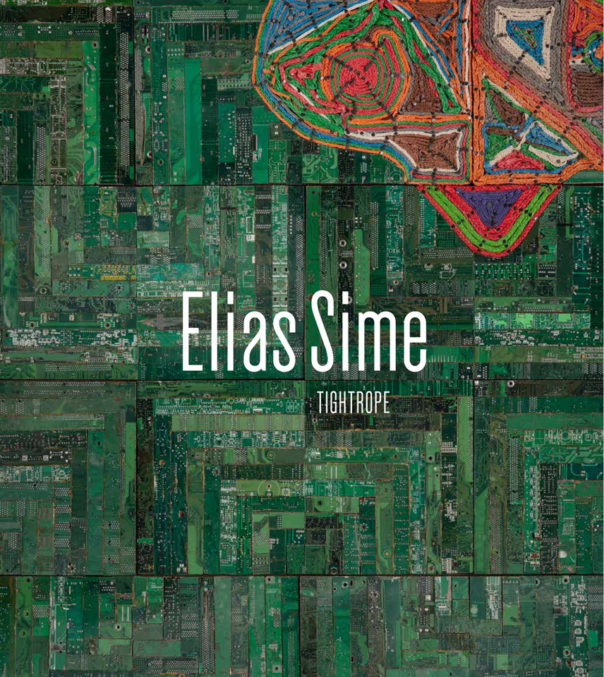 Elias Sime: Tightrope book cover by Tracy L. Adler