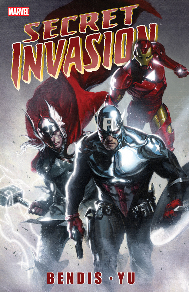 Secret Invasion book cover by Brian Michael Bendis