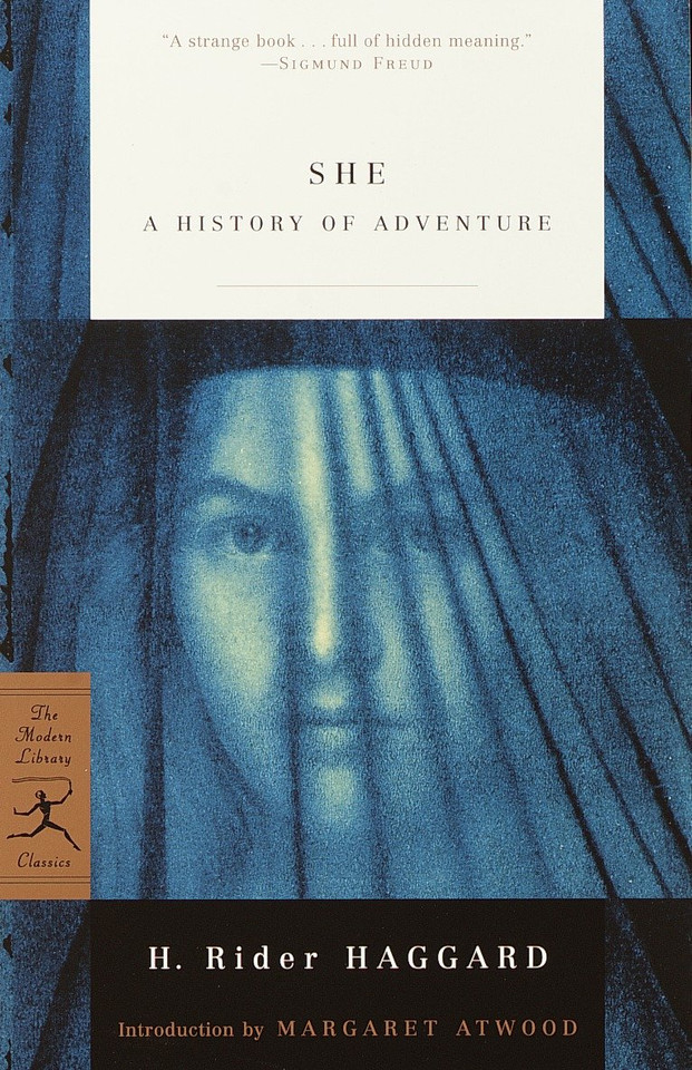 She: A History of Adventure (Modern Library Classics) book cover by H. Rider Haggard