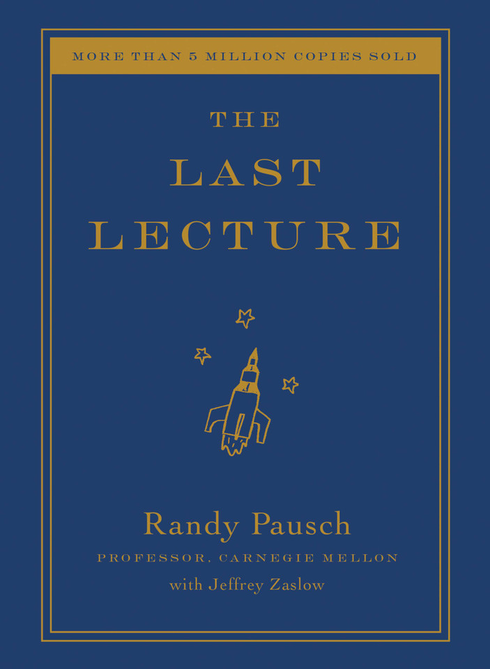 The Last Lecture book cover by Randy Pausch