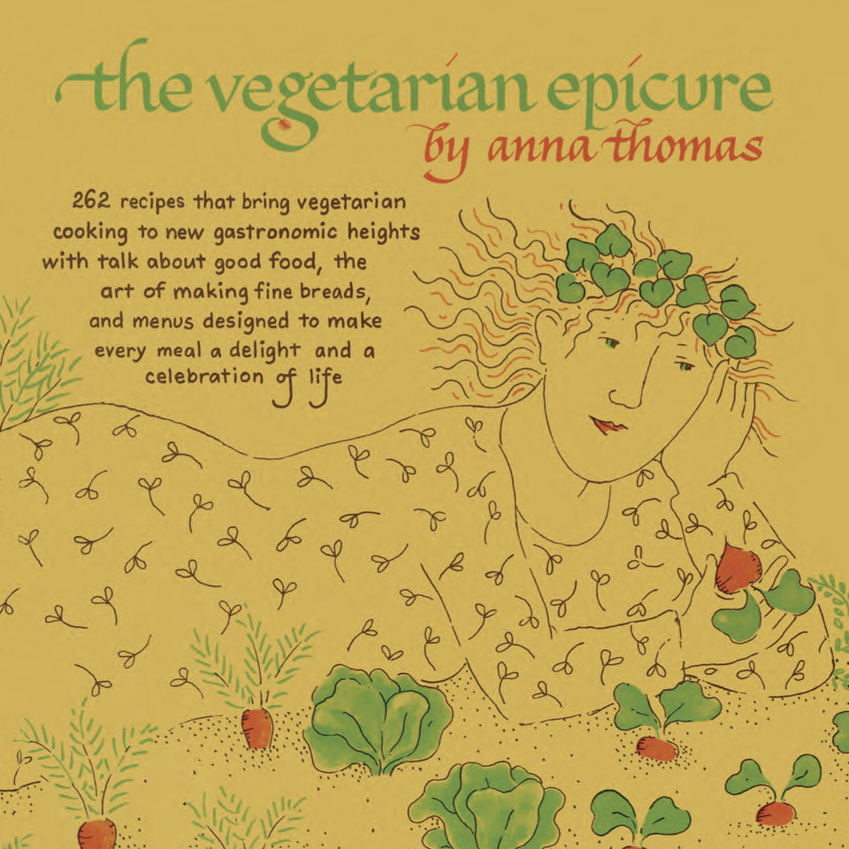 The Vegetarian Epicure: 262 Recipes (Vegetarian Epicure Series) book cover by Anna Thomas