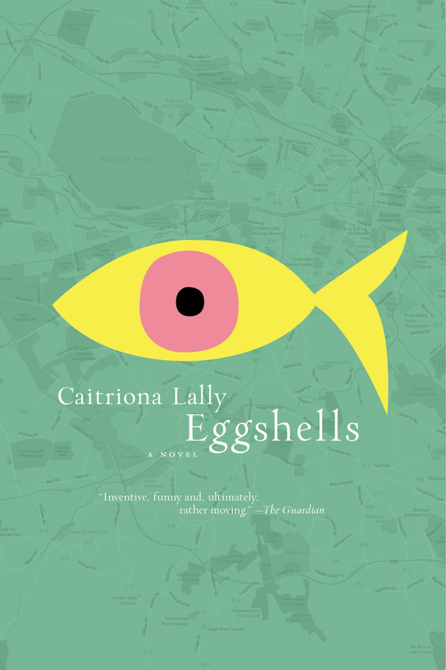 Eggshells book cover by Caitriona Lally