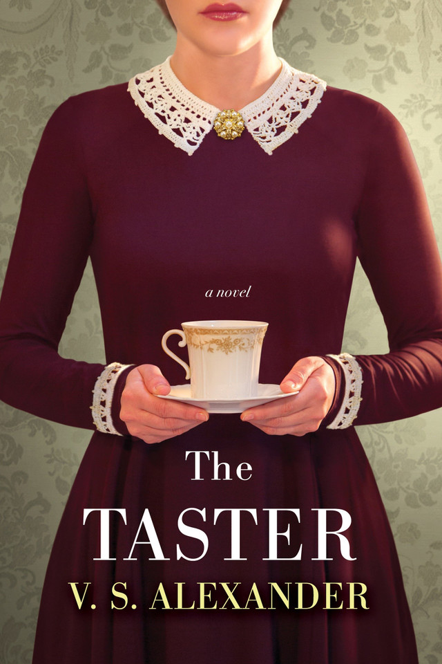 The Taster book cover by V.S. Alexander