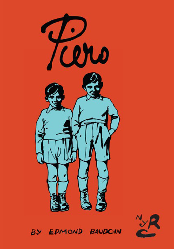 Piero book cover by Edmond Baudoin