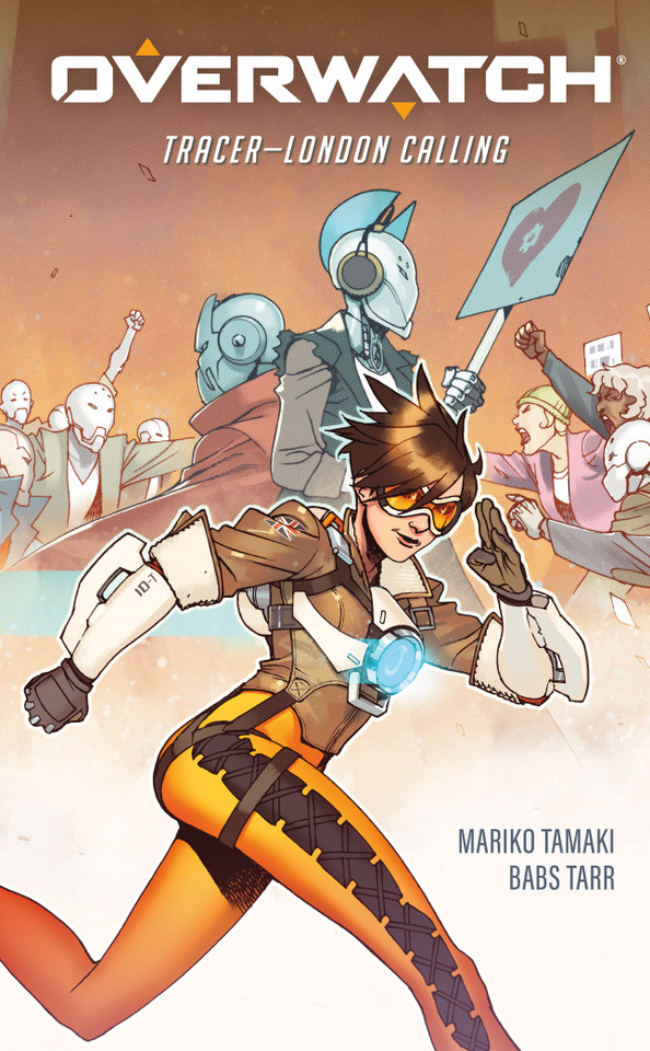 Overwatch: Tracer--London Calling book cover by Mariko Tamaki
