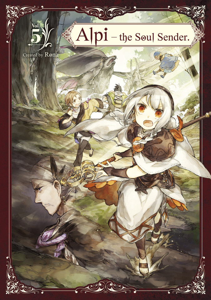 Alpi the Soul Sender Vol.5 (ALPI THE SOUL SENDER) book cover by Rona