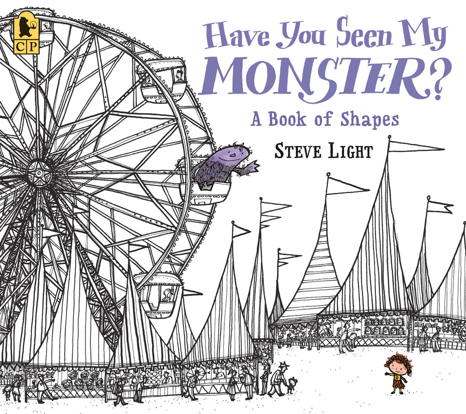 Have You Seen My Monster? A Book of Shapes book cover by Steve Light