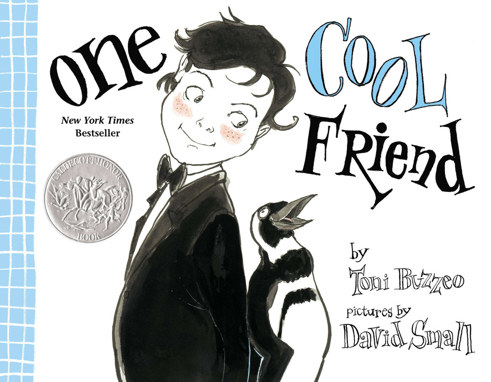 One Cool Friend book cover by Toni Buzzeo