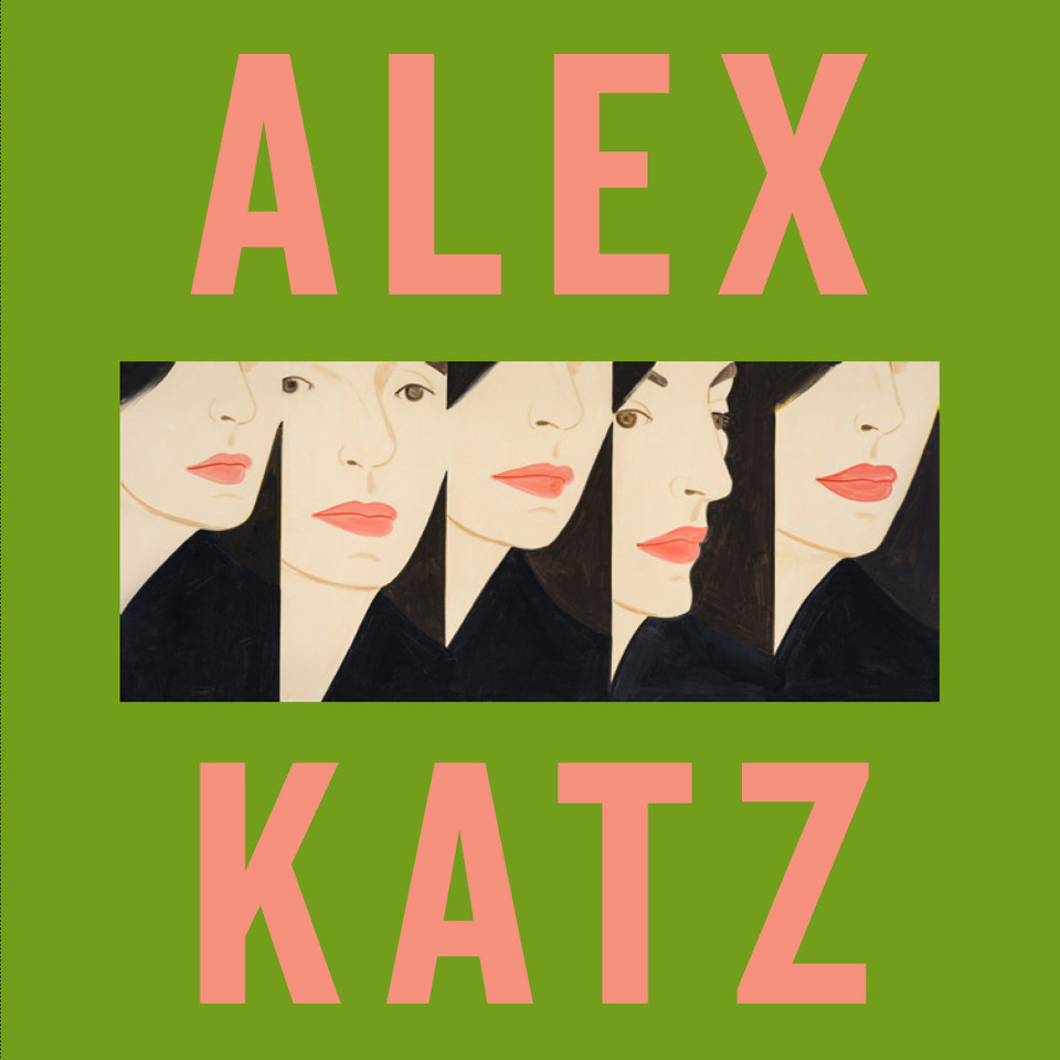 Alex Katz book cover by Carter Ratcliff