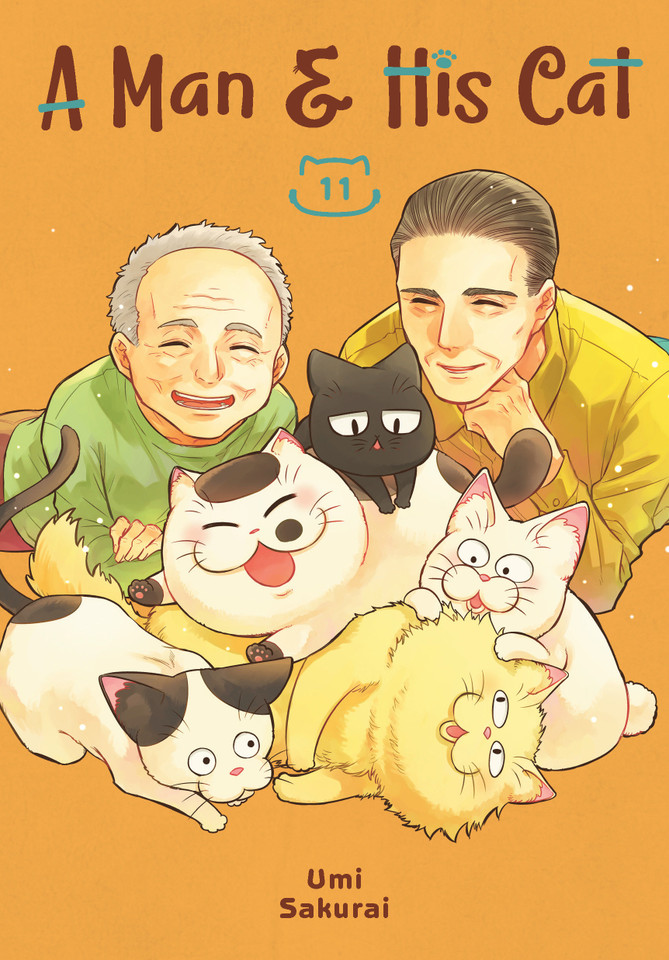 A Man and His Cat 11 (A Man and His Cat) book cover by Umi Sakurai