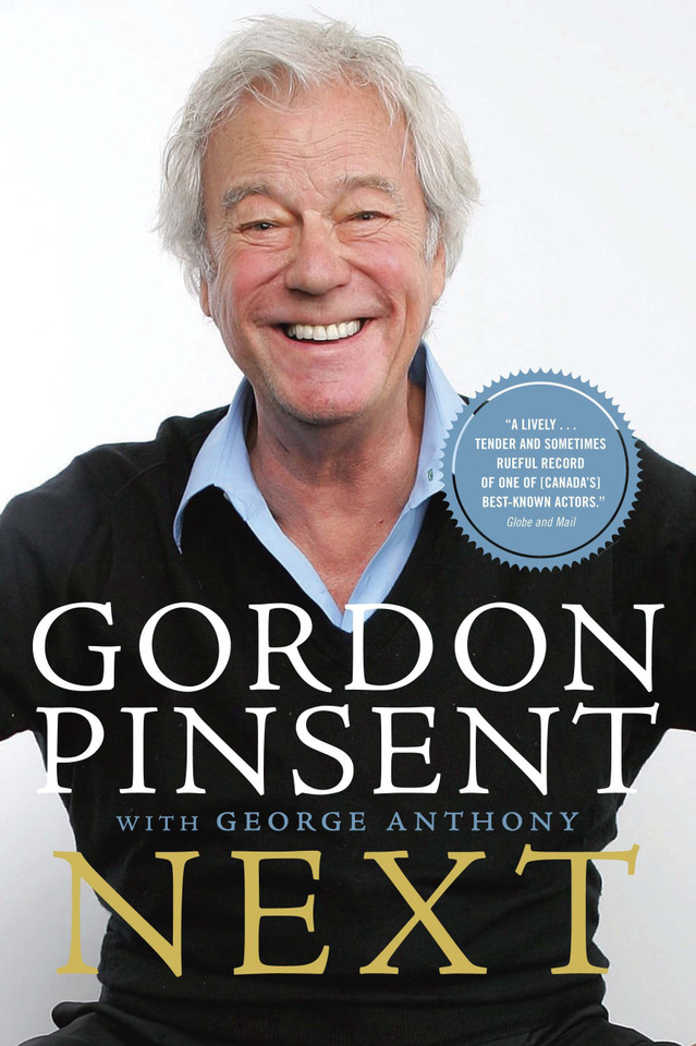 Next book cover by Gordon Pinsent, George Anthony