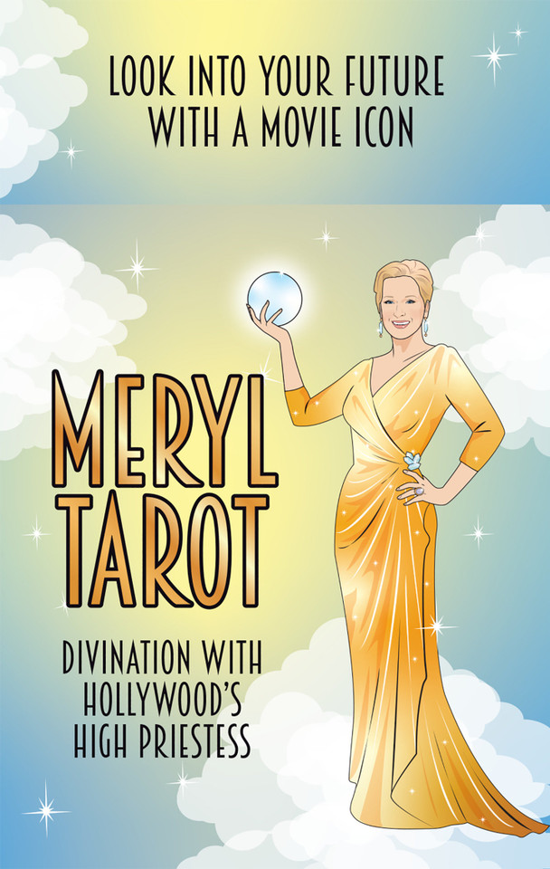 Meryl Tarot: Divination with Hollywood's high priestess book cover by 