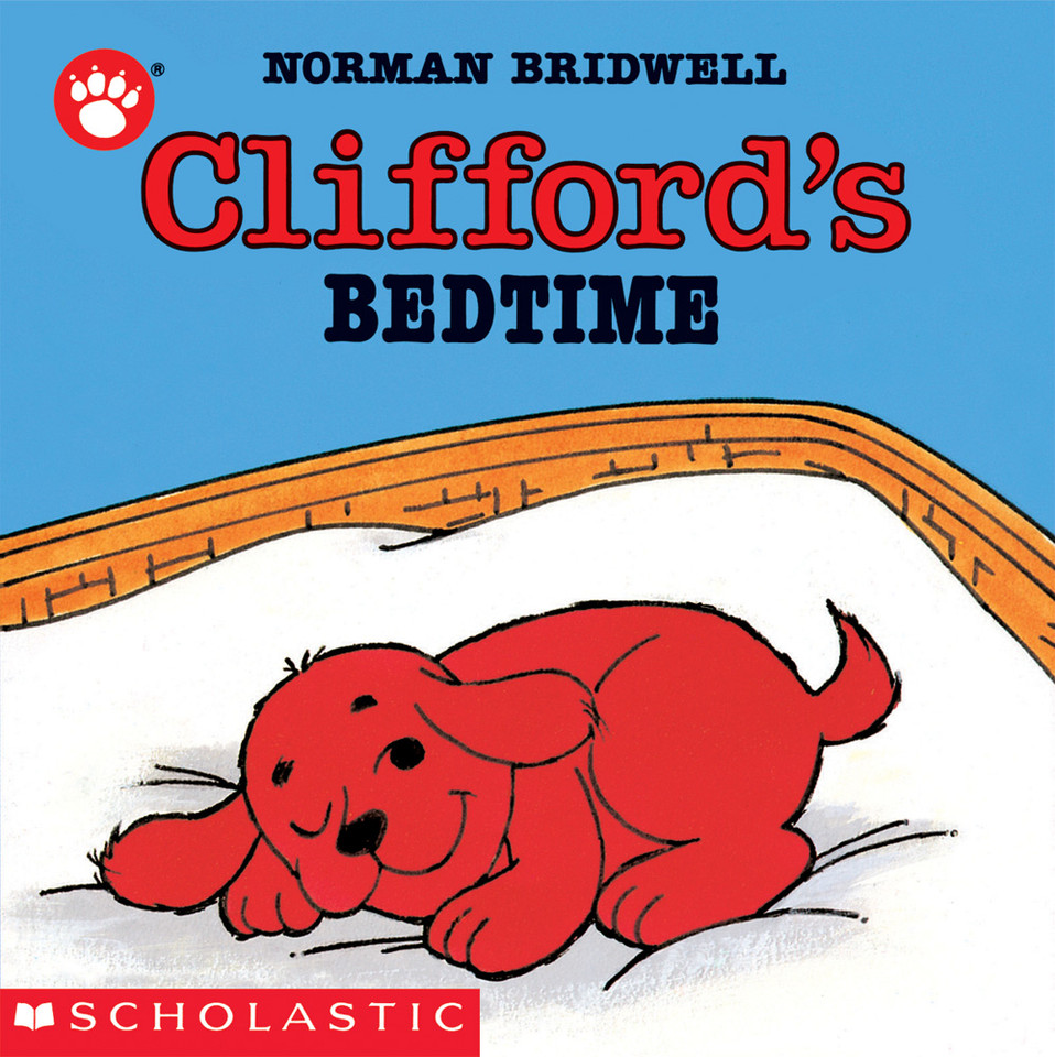 Clifford's Bedtime (Clifford the Small Red Puppy) book cover by Norman Bridwell