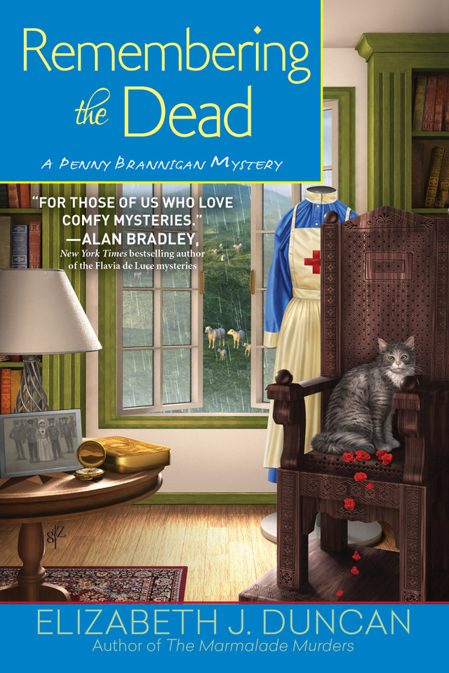 Remembering the Dead: A Penny Brannigan Mystery (A Penny Brannigan Mystery) book cover by Elizabeth J. Duncan