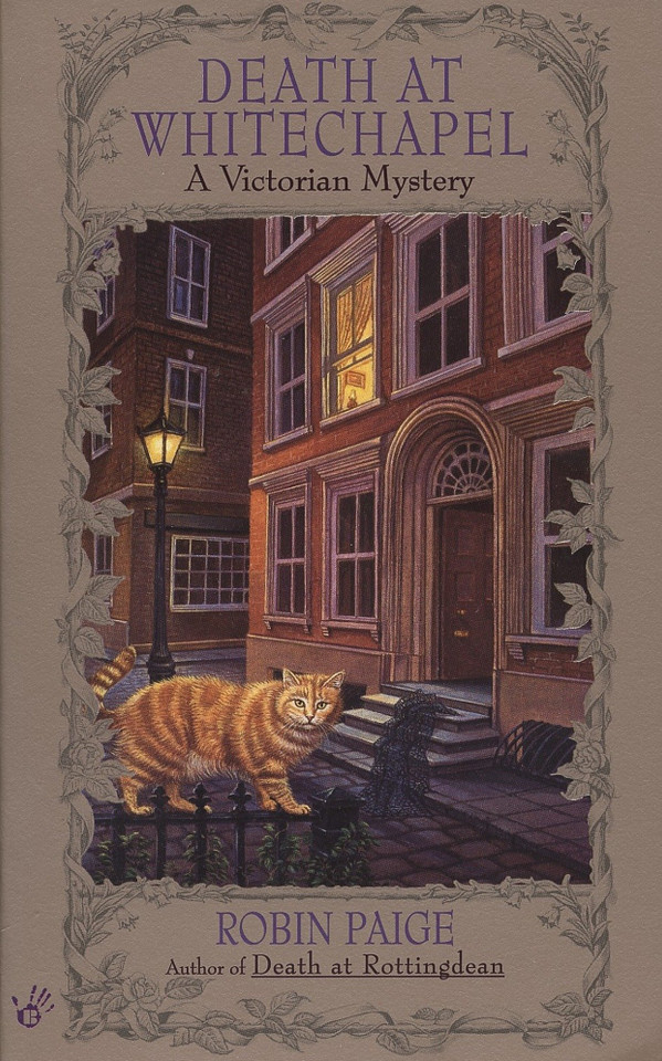 Death at Whitechapel (A Victorian Mystery) book cover by Robin Paige