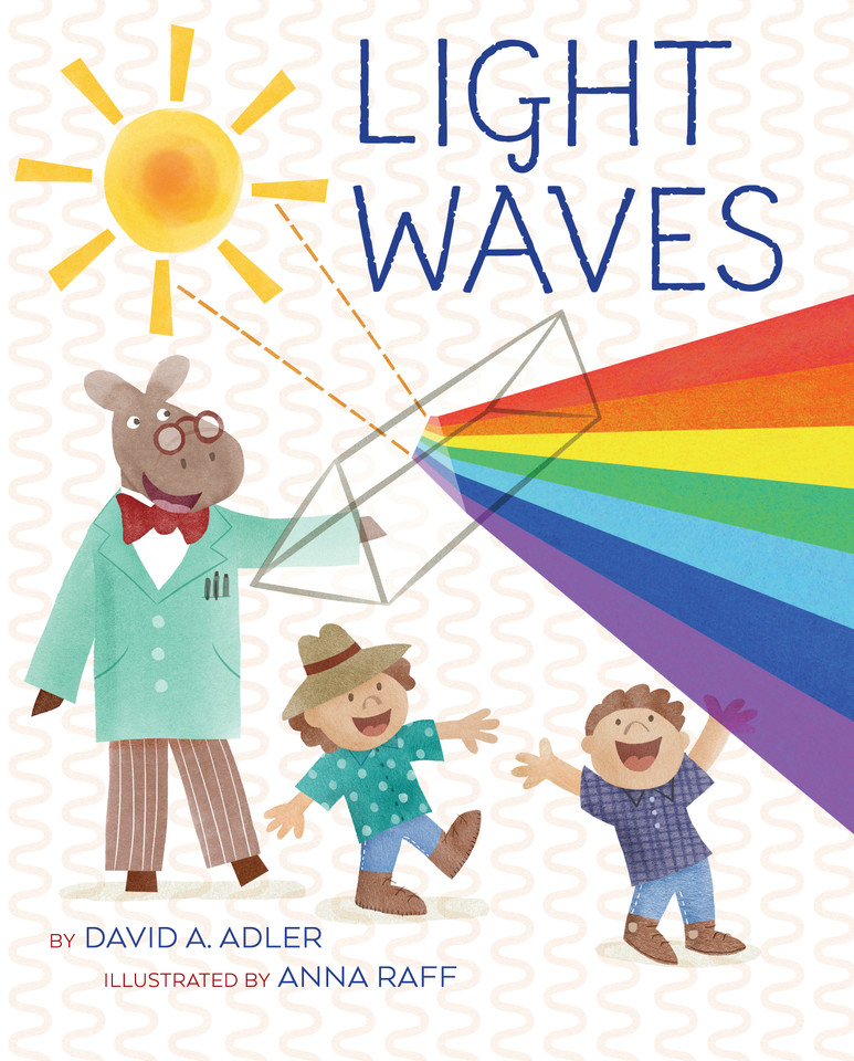 Light Waves book cover by David A. Adler