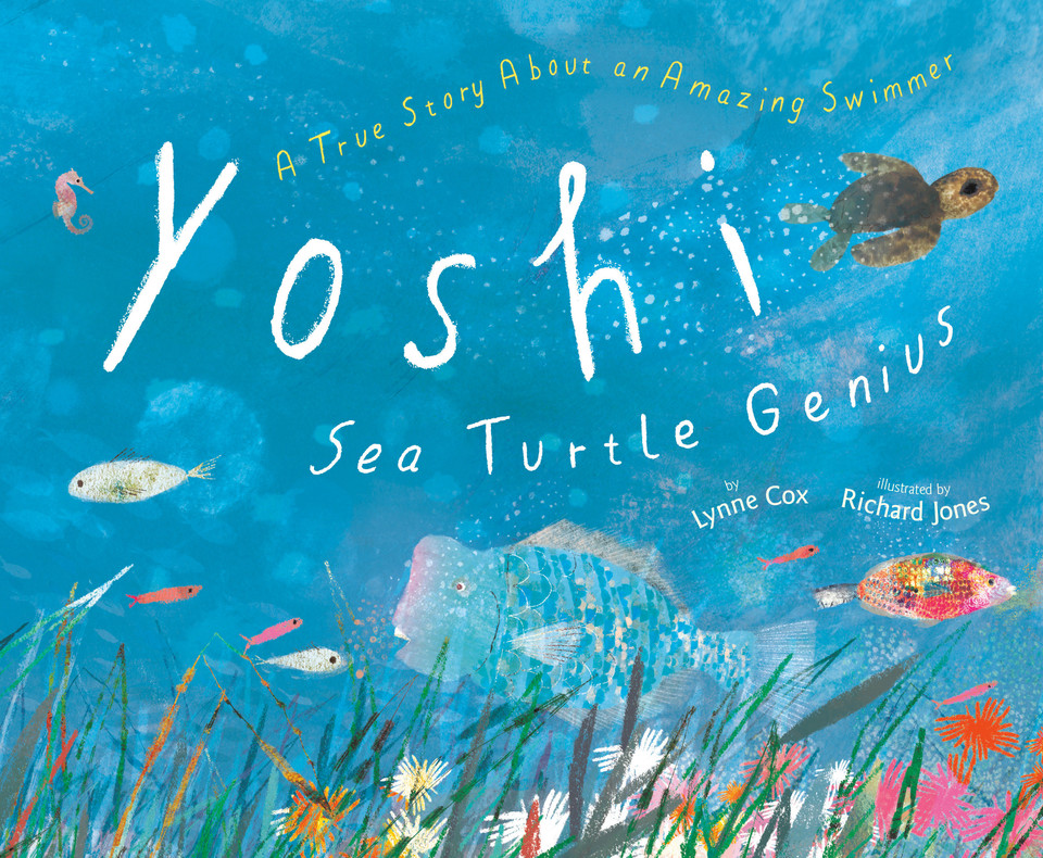 Yoshi, Sea Turtle Genius: A True Story about an Amazing Swimmer book cover by Lynne Cox