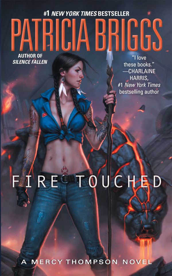Fire Touched (Mercy Thompson) book cover by Patricia Briggs