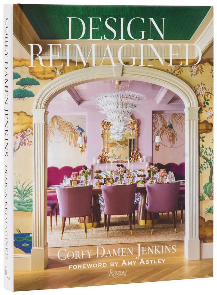 Design Reimagined: A Fresh and Colorful Take on Timeless Rooms book cover by Corey Damen Jenkins