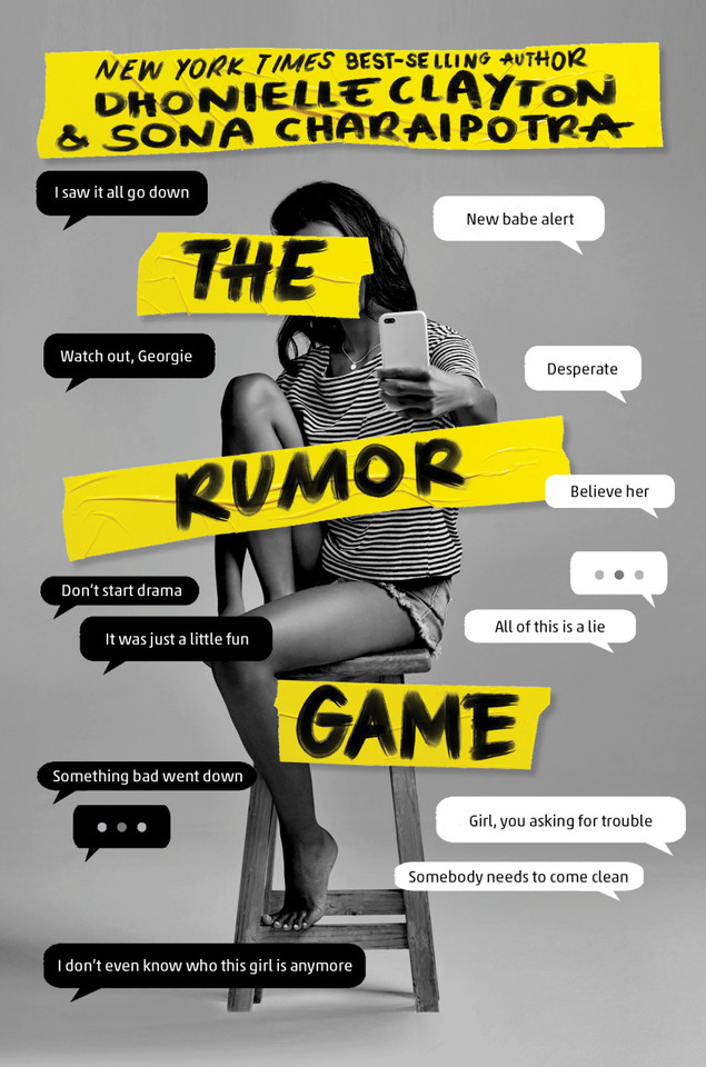 Rumor Game, The book cover by Dhonielle Clayton
