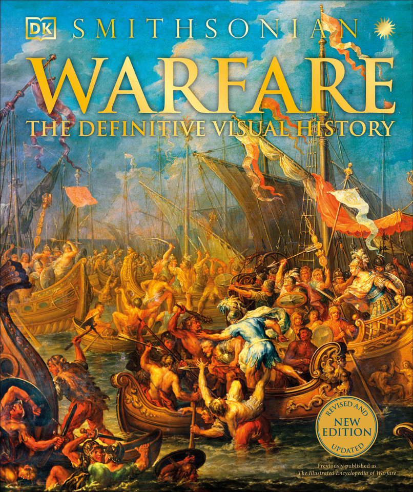 Warfare: The Definitive Visual History (DK Definitive Visual Histories) book cover by DK