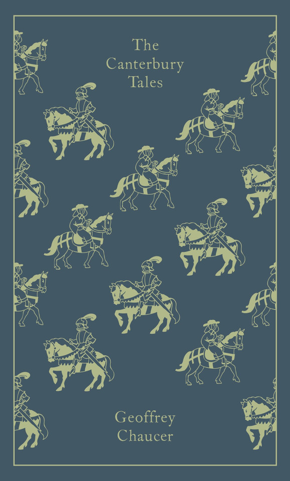The Canterbury Tales (Penguin Clothbound Classics) book cover by Geoffrey Chaucer