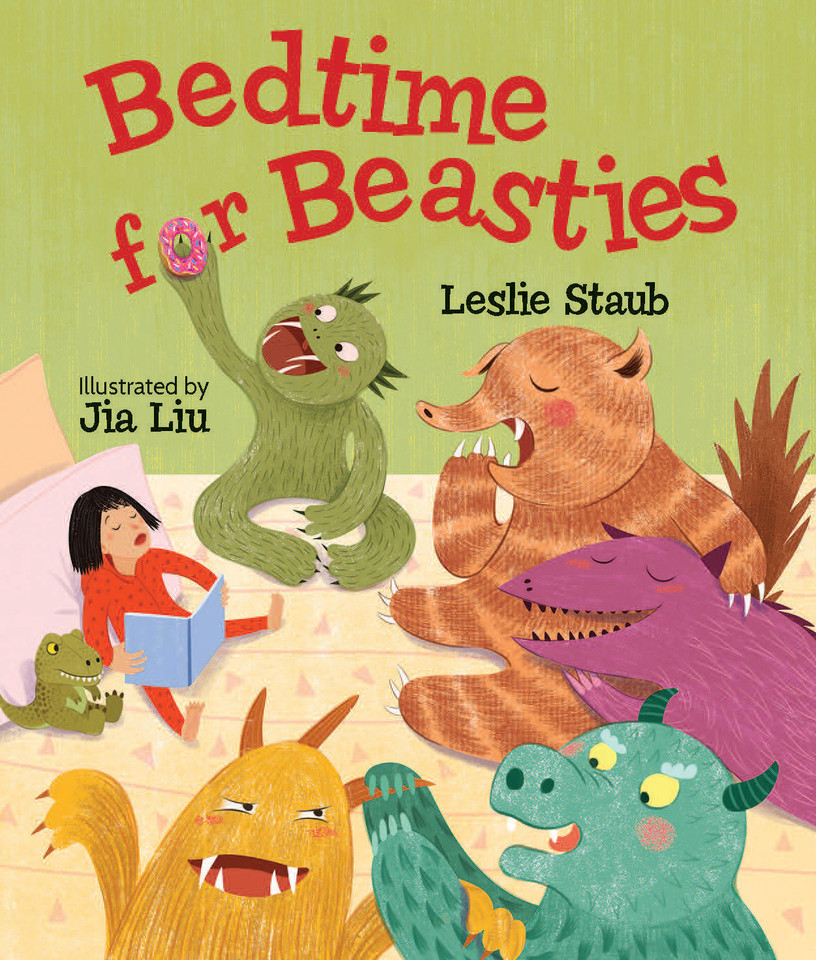 Bedtime for Beasties book cover by Leslie Staub